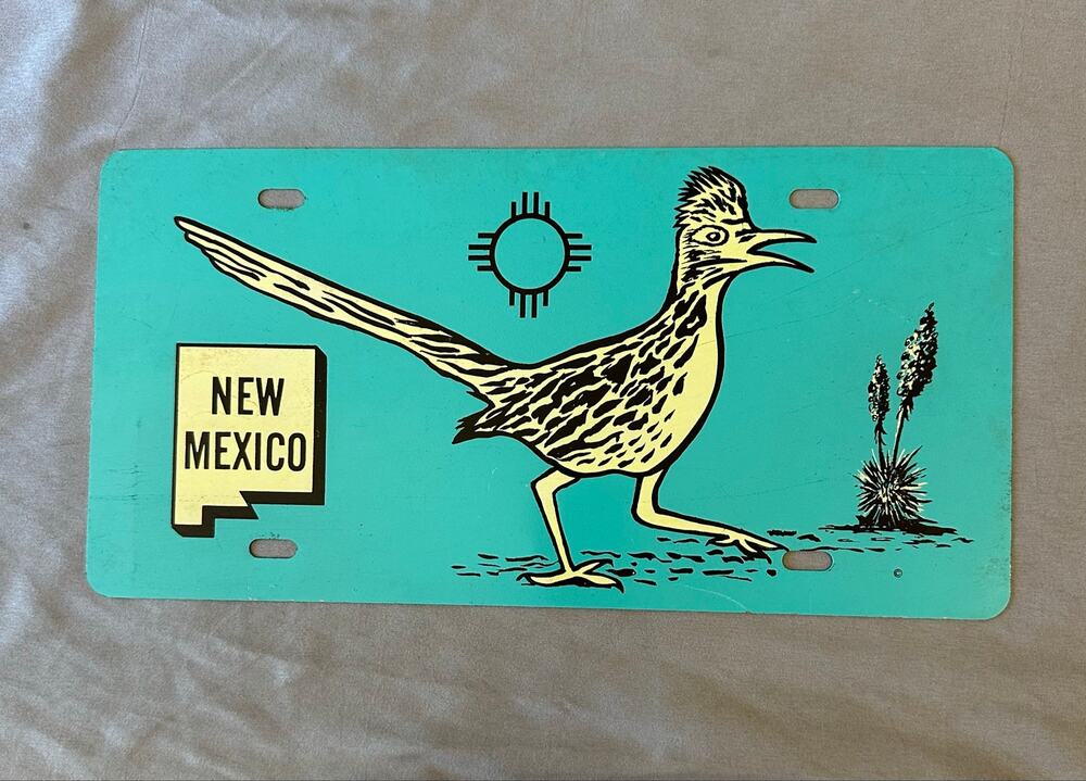 Vintage New Mexico License Plate